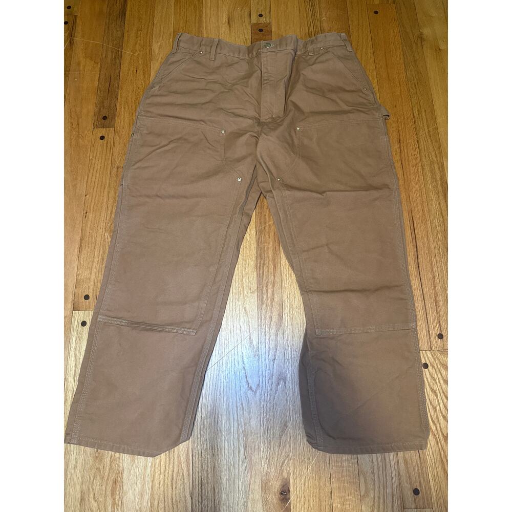 Carhartt Men's Loose Fit Firm Duck Double-Front Utility Work Pan 42 x 30